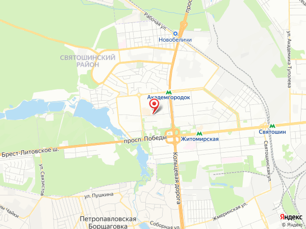 возле района: Борщаговка